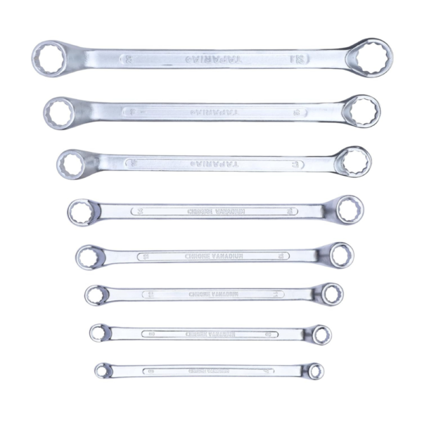 Taparia 8-Pieces Ring Spanner Set 1808 6 x 22mm
